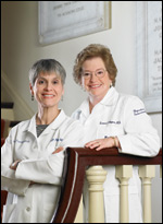 Dr. Leonore C. Huppert, M.D. and Dr. Maria Pia Platia, M.D.